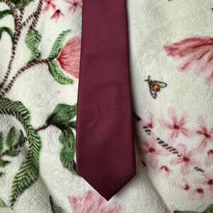 Classic Maroon Tie for Men